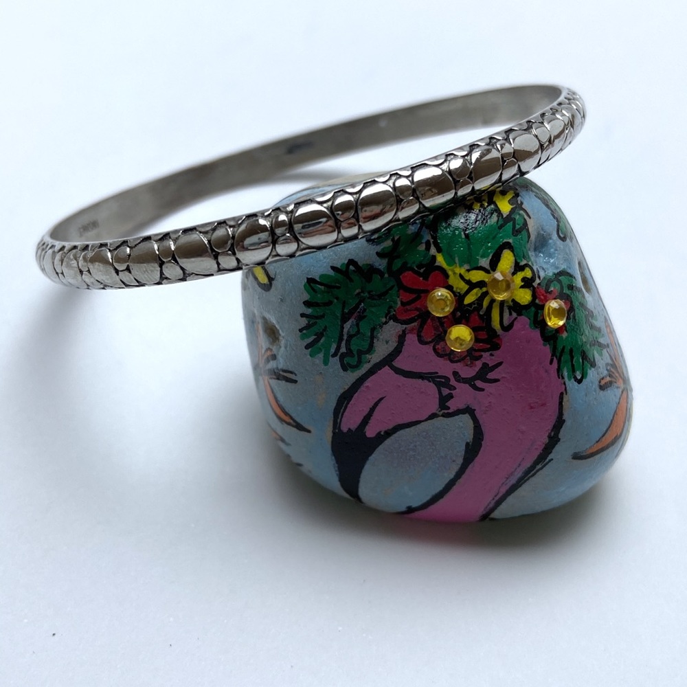 Vintage Monet Pebble Bangle Bracelet